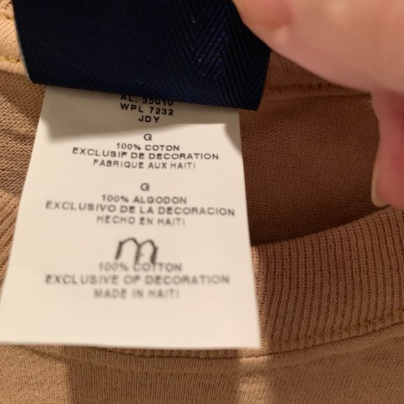 NWOT Size L Florida Tan T-shirt w/butterflies - Picture 7 of 9